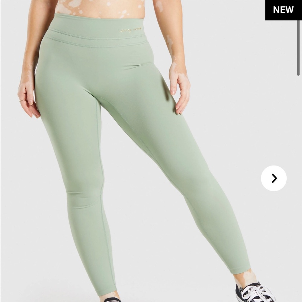 Whitney Simmons x gymshark high rise moss-green